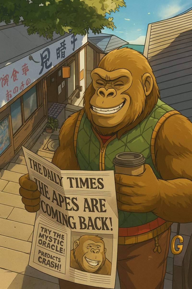 THE DAILY TIMES:  THE APES ARE COMING BACK.