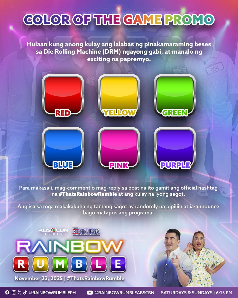 Rainbow Rumble tweet media