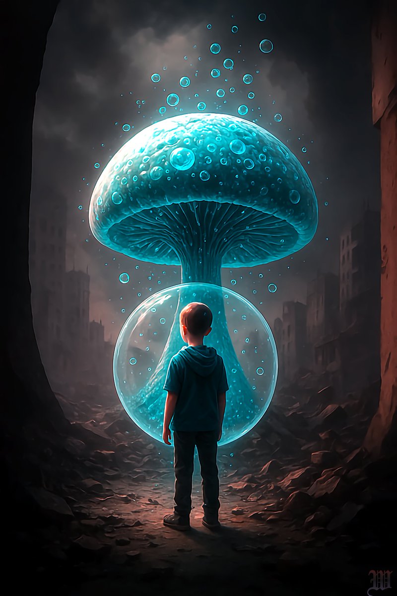 "Oxygen mushroom" revisited