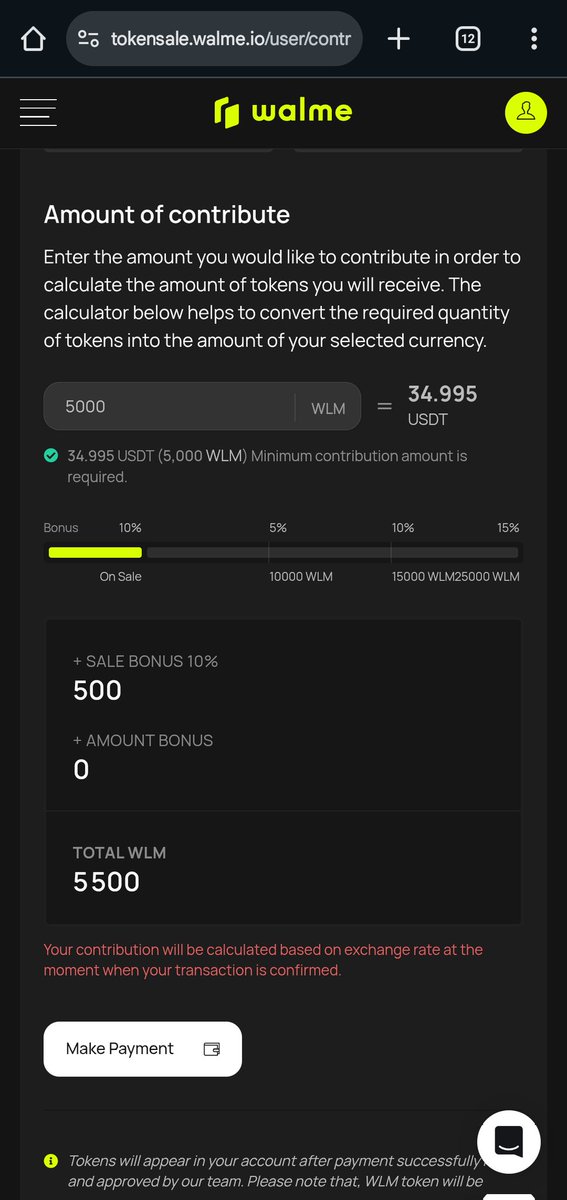 ASGA_NETWORK's tweet image. Choose currency and calculate WLM token price
You can buy our WLM token using the below currency choices to become part of our project.