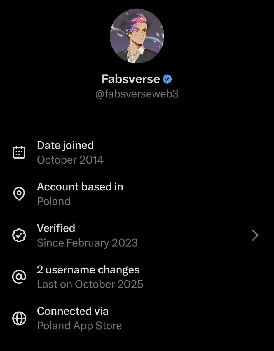 fabsverseweb3's tweet image. Gm doxxed people.

For the records I’m Italian 🤌