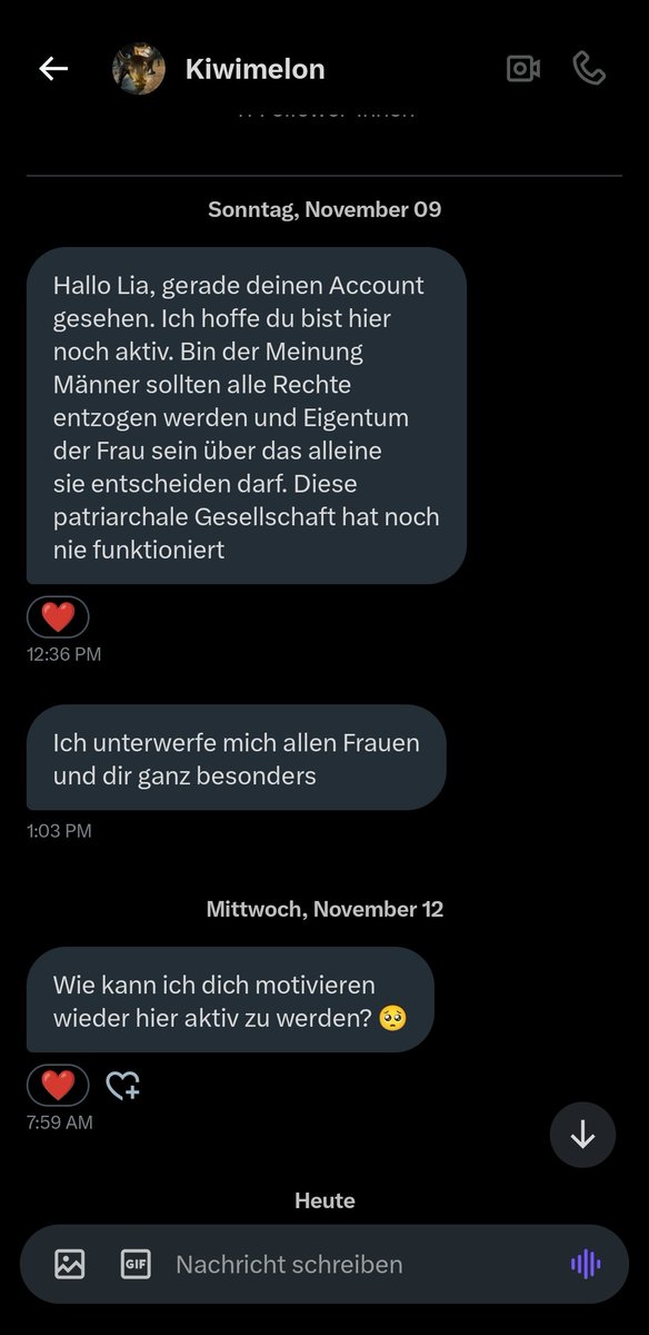 Er hat es verstanden 
#matriarchy #gynarchy #FemaleSupremarcy #servewomen #Frau