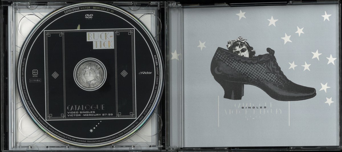 BUCK-TICK 通常盤(CD+DVD) CATALOGUE VICTOR→MERCURY 87-99 通販掲載