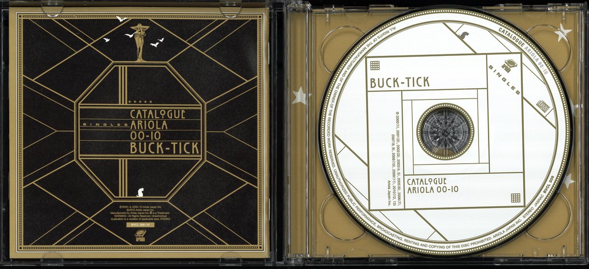 BUCK-TICK 通常盤(CD+DVD) CATALOGUE ARIOLA 00-10 通販掲載商品は
