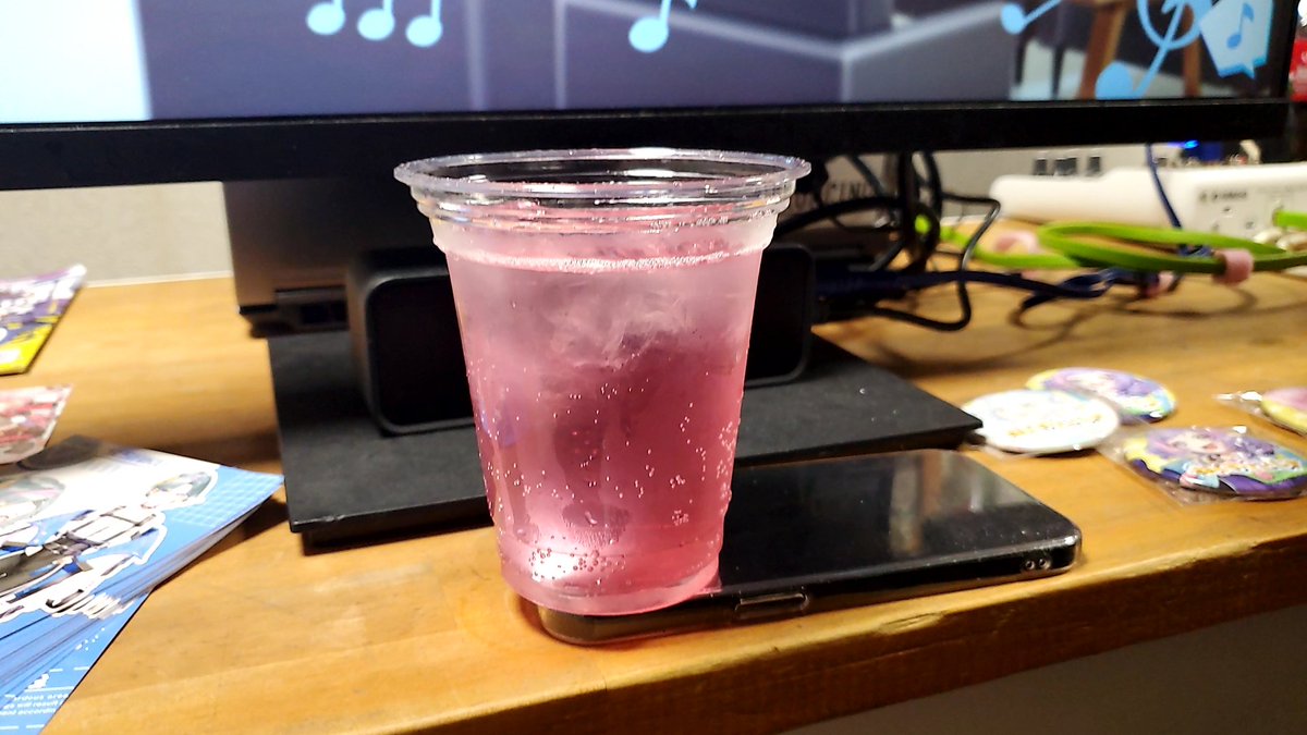 amatu_cc's tweet image. コラボカクテル〜
#花紫雲なつめ
#ねくすてーじ