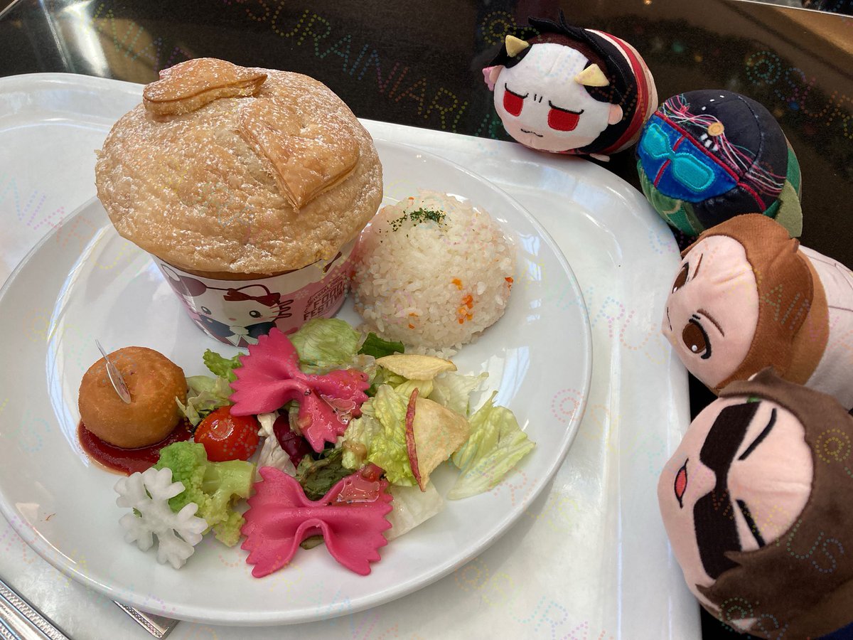 surainiarus's tweet image. #MSSPフォト
#MSSPぬいちゃん部
#ソウルメイトグルメ部 

お店の中でもクリスマスメニュー