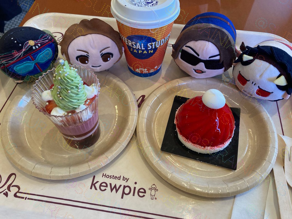 surainiarus's tweet image. #MSSPフォト
#MSSPぬいちゃん部
#ソウルメイトグルメ部 

お店の中でもクリスマスメニュー