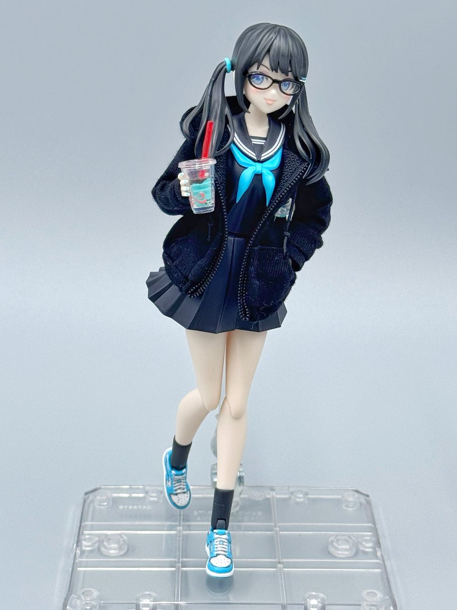 汎用のオーバルフレームとチョコミントドリンク作っておいて良かった