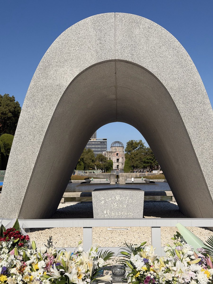 visited Hiroshima today. It is now a green city and global testament to Peace as a project. 

I visited Nagasaki 10 years ago almost to the day. This trip was very important to me as a global citizen. The stories of the hibakusha must never be forgotten or erased.