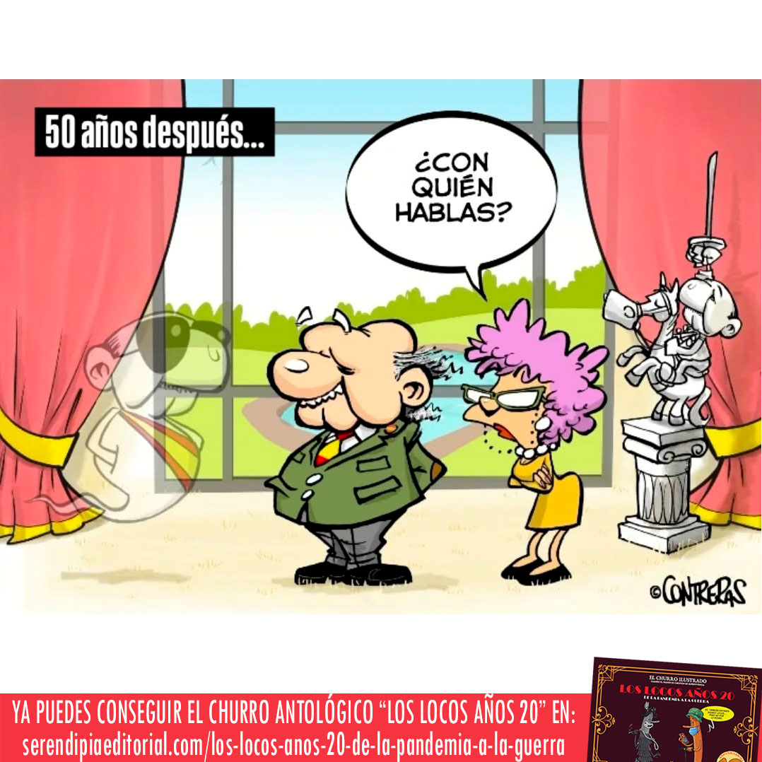 50 años después | La #viñeta de hoy, por 👉 <a href="/Juancarlerias/">Yo</a> 👈

elchurroilustrado.wordpress.com/2025/11/23/50-…