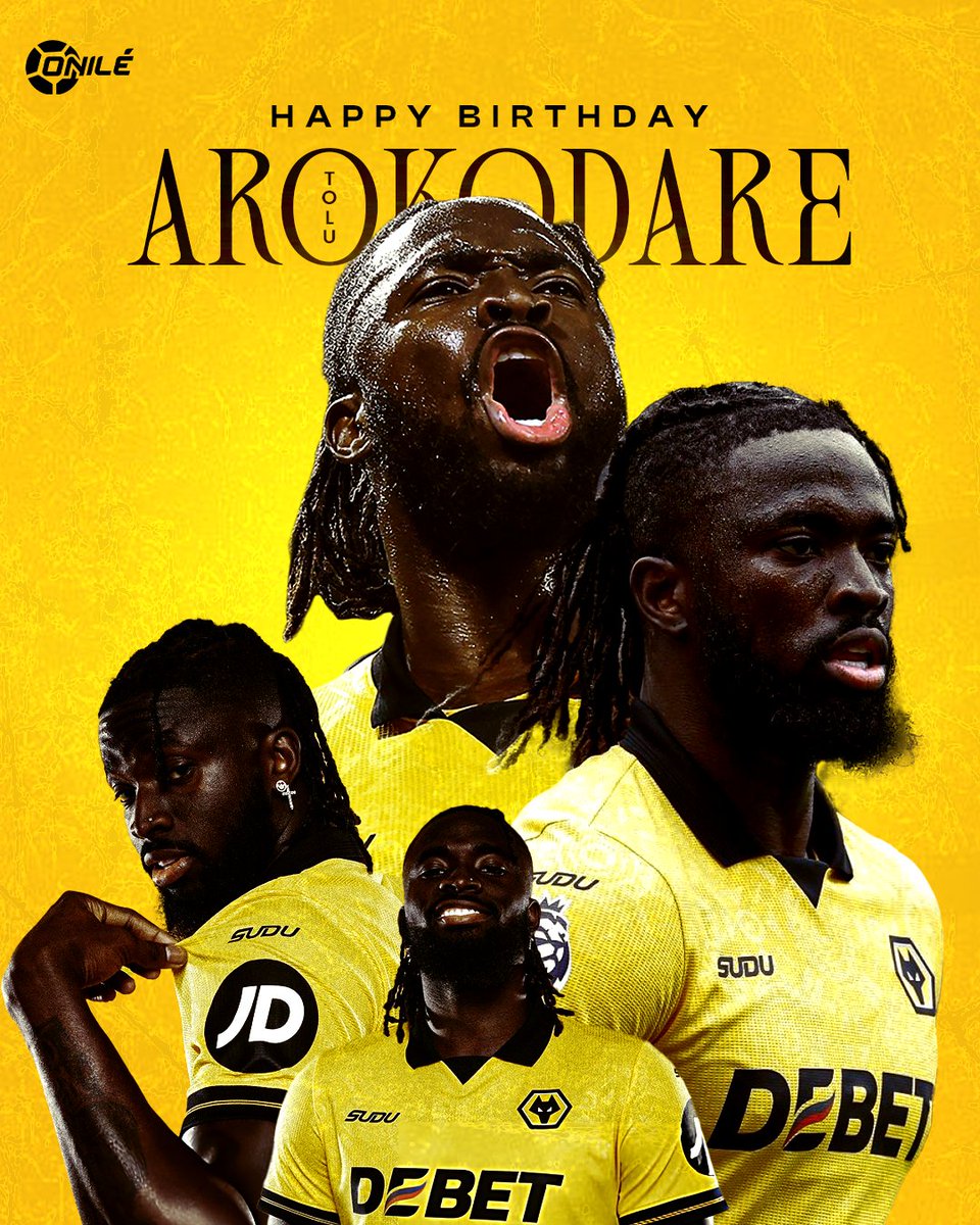 MrOnile_'s tweet image. Happy birthday to our very own Tolu Arokodare 🎉 ⚽ @toluarokodare 

Have a fabulous one!
