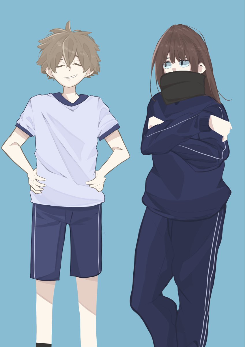 半そで半パンや！！！！！

#冬の創作クラスタフォロー祭り 
#絵柄が好みって人にフォローされたい
#絵描きさんフォロバ100
#創作クラスタさんと繋がりたい