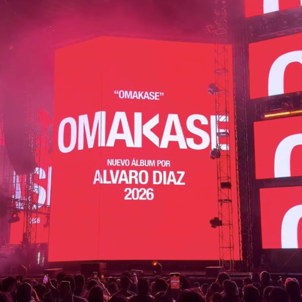 soyclubi's tweet photo. 💿 OMAKASE

👤 ALVARO DIAZ 

📆 2026 https://t.co/TcWaWUwdq6
