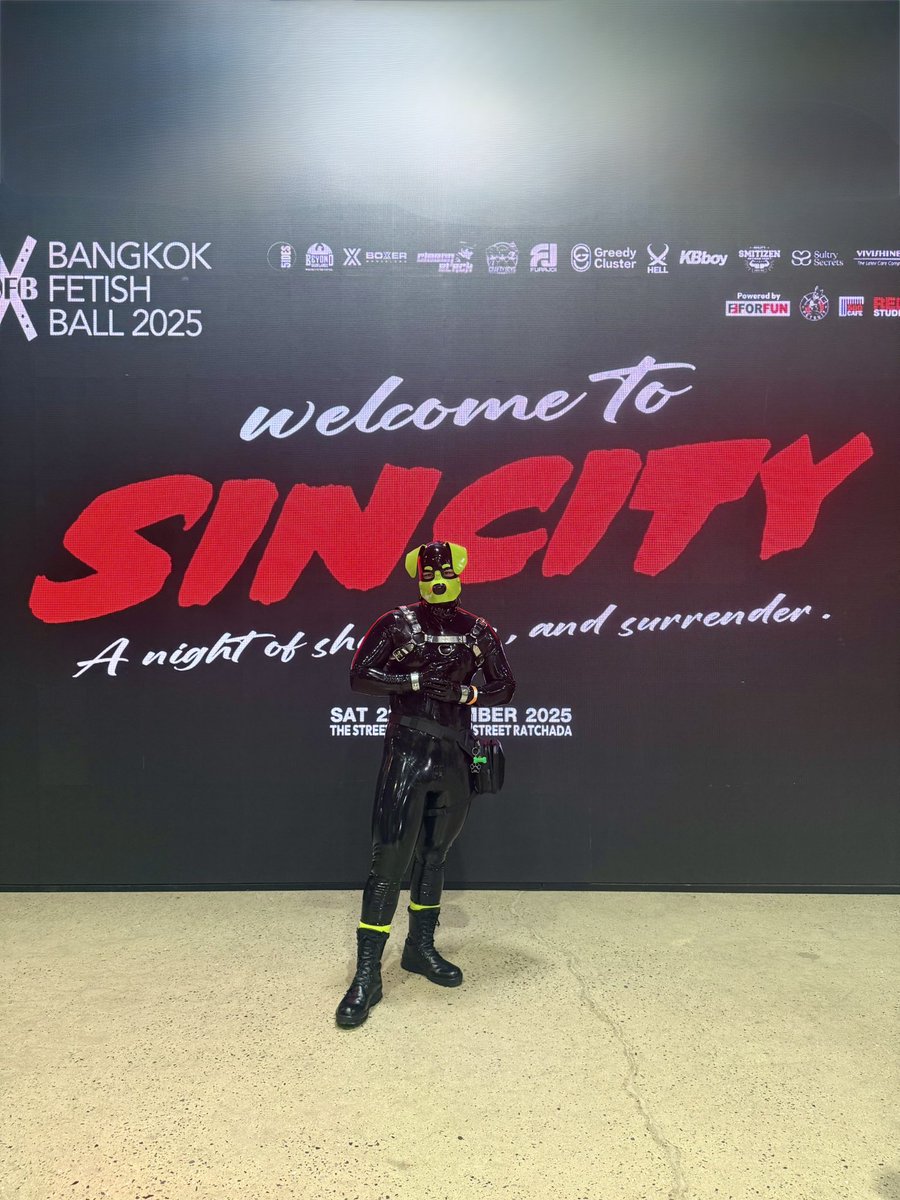 🍋‍🟩💚🐶
#sincitybkk #bkkfetishball #bkkfetishball2025 #forfunbangkok