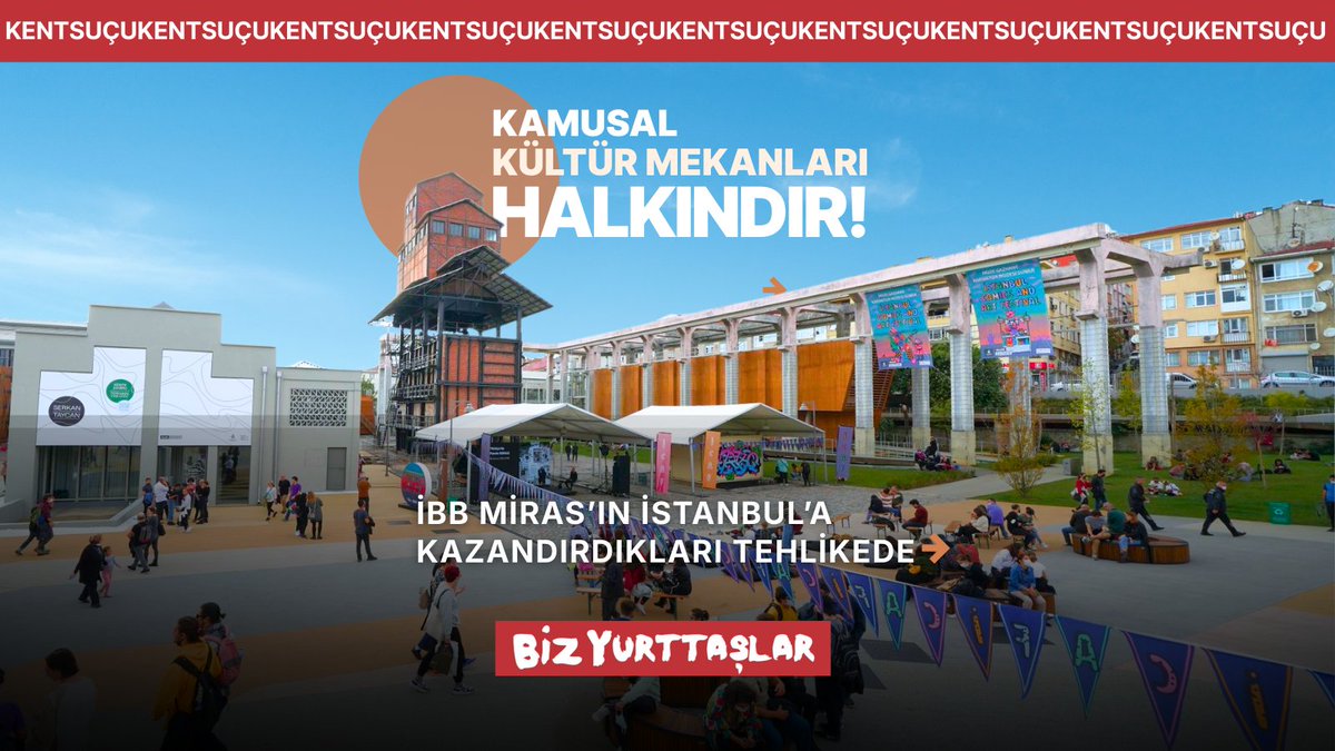 İstanbul’un kent mirasını tehdit eden yasa, sessiz sedasız TBMM’den geçti. İBB Miras’ın halka kazandırdığı mekanların "vakıf eseri" denilerek, Vakıflar Genel Müdürlüğü’ne devredilmesinin önü açıldı. Kamusal alanlar lütuf değil haktır; savunmaktan vazgeçmeyeceğiz. Bu şehir bizim!