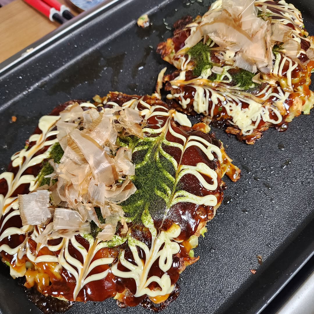 2025/11/23(Sun.)⁡ ⁡⁡ ⁡晩ごはん⁡ ⁡☆お好み焼き⁡ ⁡⁡ ⁡少し前にやった