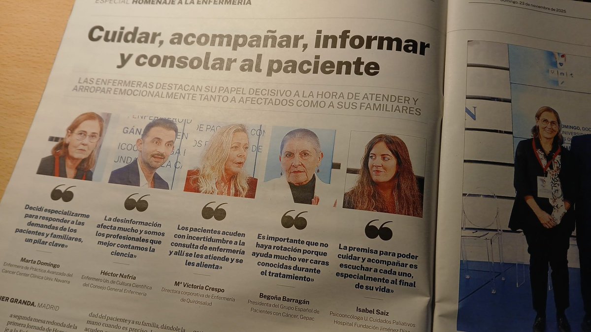 Enfermería Oncológica tweet media