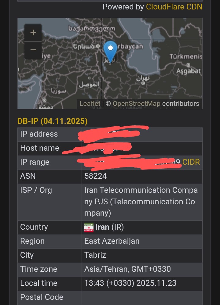 nima6283's tweet image. فیلتر شکن بر پایه workerless &amp;amp;  serverless با آیپی اصلی شما وارد میشه. این سرویس آی پی رو تغییر نمیده و از فرگمنت داده های dns استفاده میکنه . هرکسی که از فیلتر شکن مهسانت و v2rayn pro استفاده میکنه اینو داره.مثل این عکس زیر که میگذارم . ip اصلی مخابرات با ورکرلس پنل BPB متصل شدم