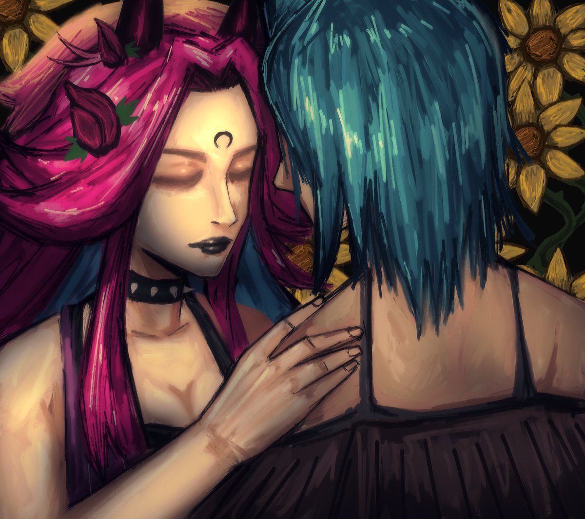 AwoonaAsphodel the Wolf Death Moth tweet media