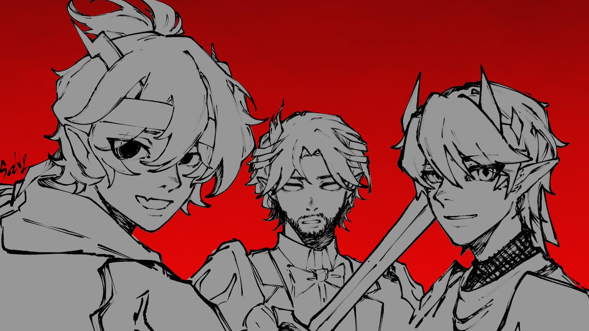 sozlvr's tweet image. GACHIAKUTA ARTSTYLE TEST/STUDY W MAFIA TRIOO! 1![?]

#spokeisherefanart #mapiccfanart #minutetechfanart #unstableuniverse