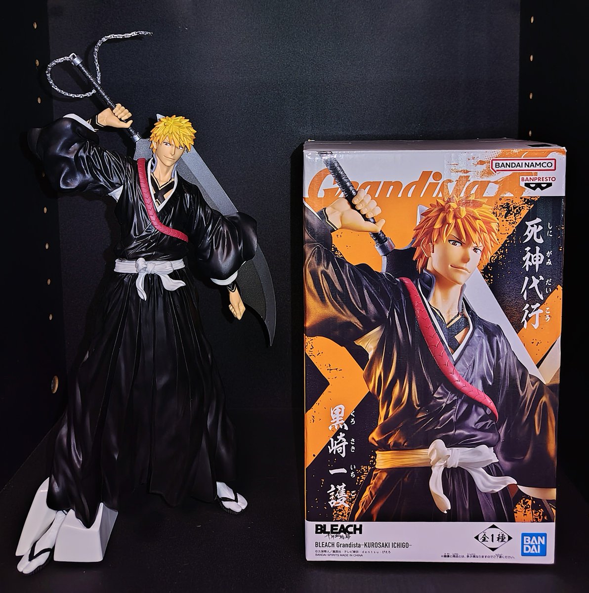 評価が激高なGrandista黒崎一護をGET💸 過去作のフィギュアで決定版と