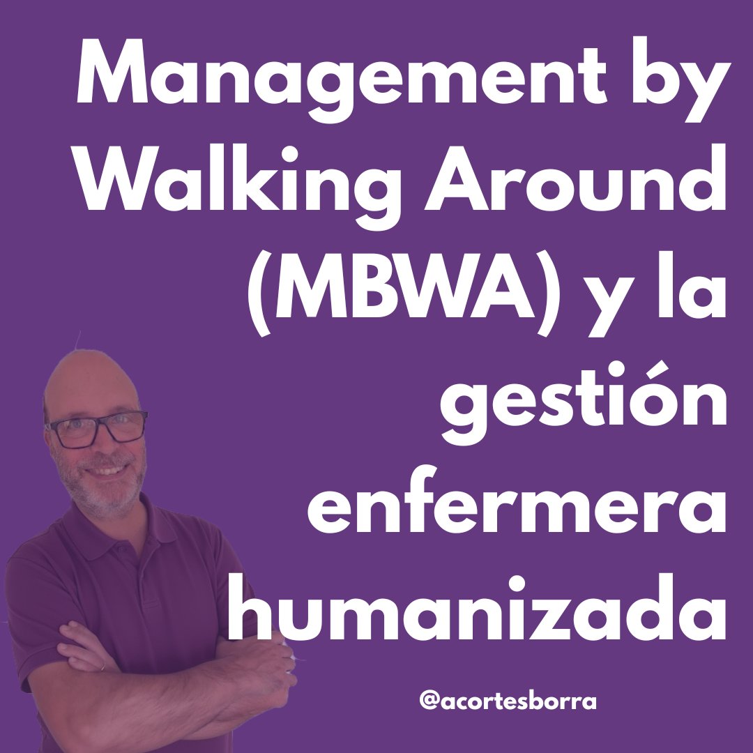 Nuevo post:

para este domingo os traigo mis reflexiones sobre el 
Management by Walking Around (MBWA) y la gestión enfermera humanizada

#LiderazgoEnfermero #MBWA #GestiónSanitaria #HumanizaciónDelCuidado #Enfermería

sl1nk.com/2heWG