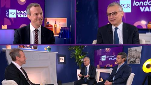 PCRonline's tweet image. Tricuspid valve highlights from PCR London Valves 🇬🇧 2025

📺pcronline.com/Cases-resource…

@drmaisano  and @nicolo_piazza  join @dr_chrisallen  to discuss the rapid  evolution of tricuspid interventions, from imaging and simulation  training to LIVE repair and replacement cases and…