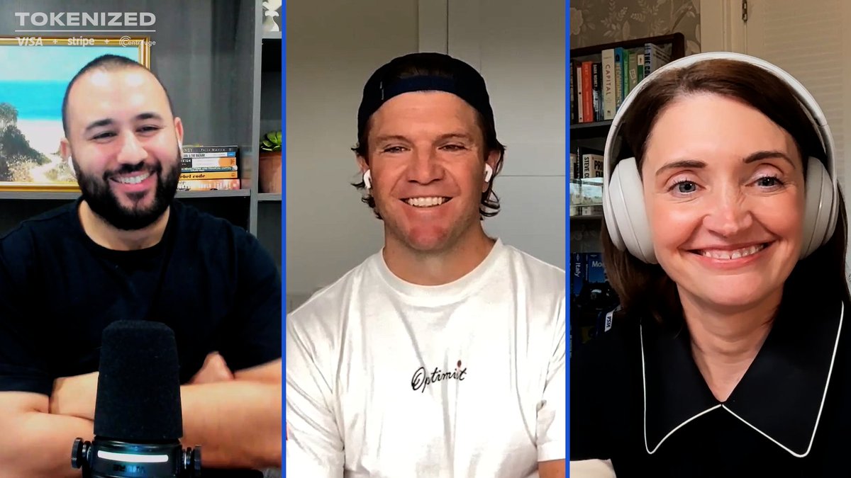 TokenizedPod's tweet image. Our guests for Monday&apos;s Tokenized Podcast

@cuysheffield is joined by:
👉 @sammcingvale, Head of Product at @Optimism
👉 Lesley Chavkin, former Head of Global Policy at @Paxos and recently joined @RibbitCapital

Out on Monday at 9am PT / 12am ET / 5pm GMT
Find it on 𝗔𝗽𝗽𝗹𝗲…