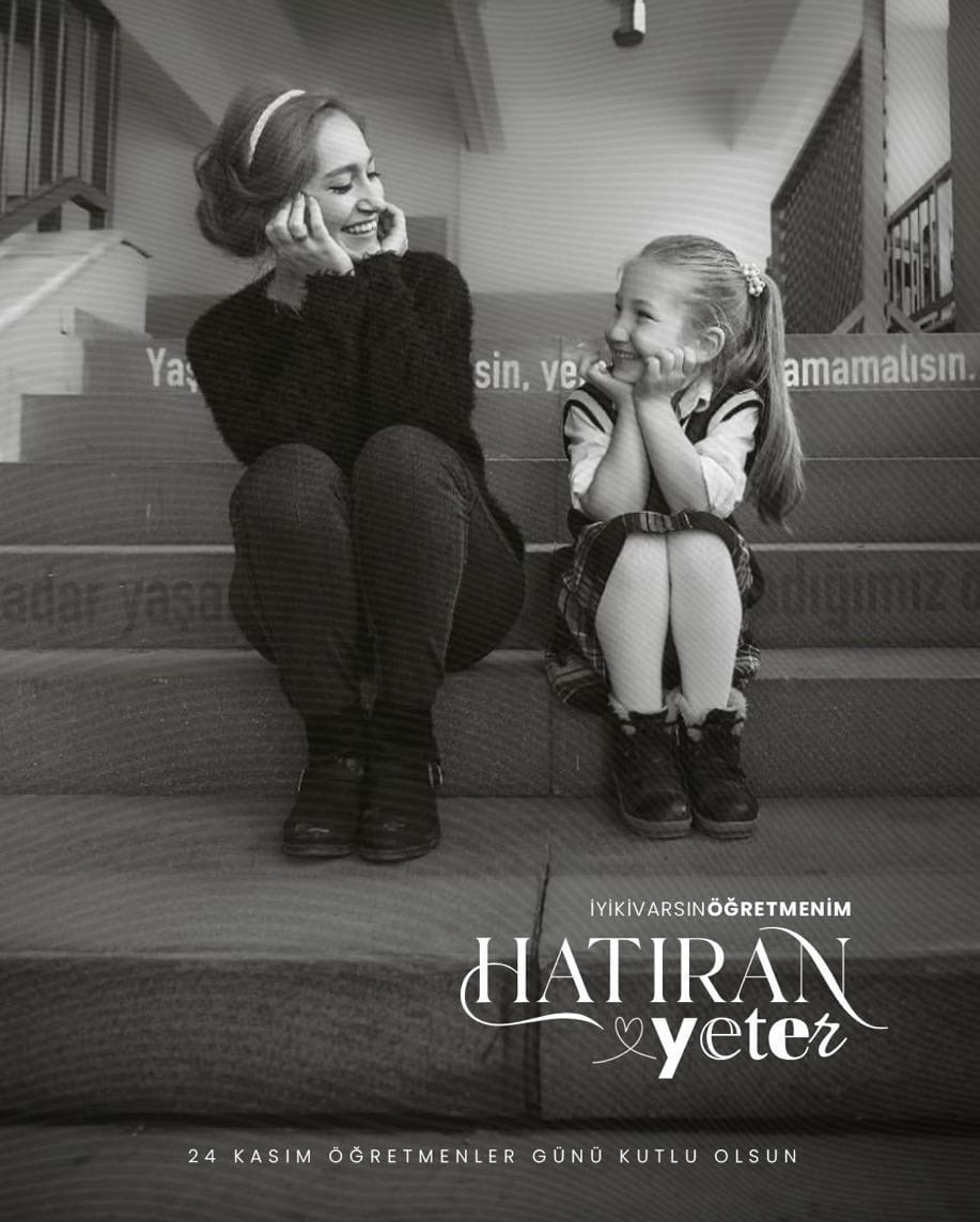 Öğretmenlerin söylediği her güzel söz ve geliştirdiği her sağlam fikir, Türkiye Yüzyılı'na yetecek kalıcı hatıradır. #HatıranYeter