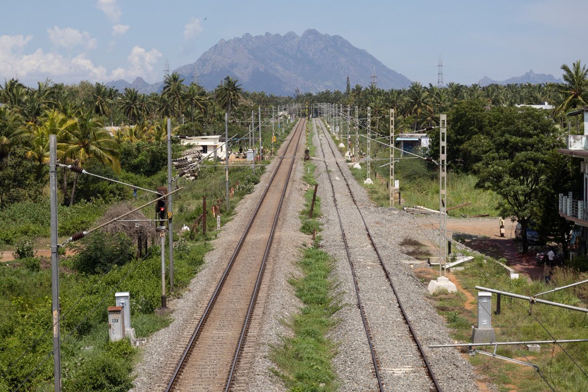 Thiruvanthapuram-Kanniyakumari Doubling Project (86.56 Km)
📈 19.26 Km Rail Line Commissioned

Benefits:
-Enhance connectivity between Southern Kerala and major cities of Tamil Nadu
-Support a higher frequency of passenger trains

#RailInfra4Kerala
#RailInfra4TamilNadu