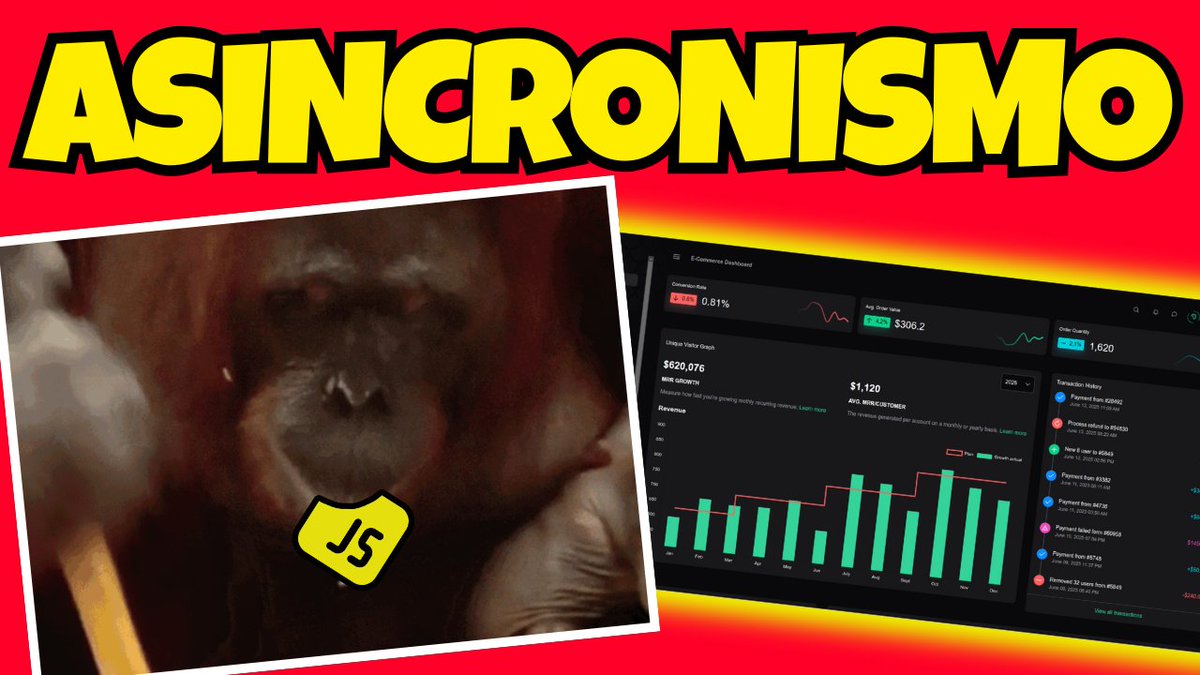 DotTechES's tweet image. 🚀 Si crees que dominas las promesas en JavaScript… estás EQUIVOCADO, otra vez.
Hay detalles que muchos pasan por alto, y puede hacer que tu código no funcione como esperas. 😱

📺 Te lo contamos aquí 👇
🔗 f.mtr.cool/nxttezhxvv

#JavaScript #Asíncronismo #Promesas