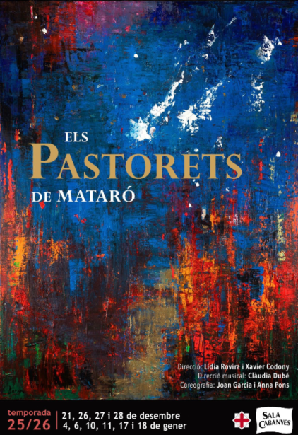 💫 S'acosta Nadal i, com cada any, ens preparem per aixecar el teló dels #PastoretsMataró

🎭 Àngels, dimonis, pastors, nimfes, bruixes i follets t'esperen a partir del 21 de desembre

🎟 Entrades ja a la venda 👇 
salacabanyes.cat

🎨 Marta Duran Quintana
💻 Marc Molina