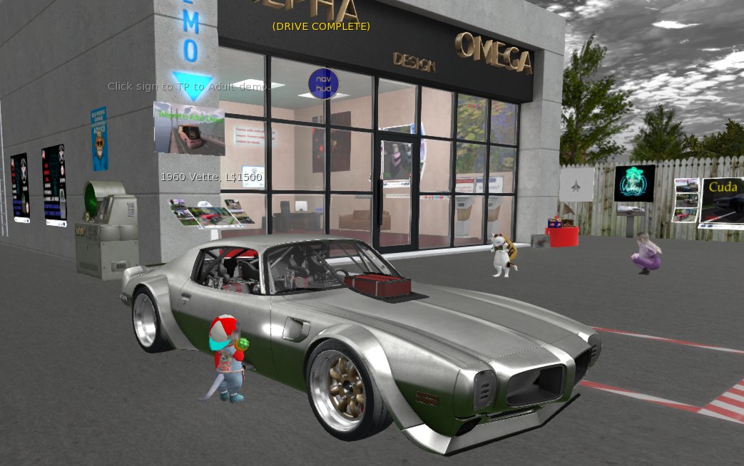 20251122 Nav HUD　🐾🐾

完走　車　いただきました
ありがとうございます🤩
Alpha Omega Design
maps.secondlife.com/secondlife/Gan…