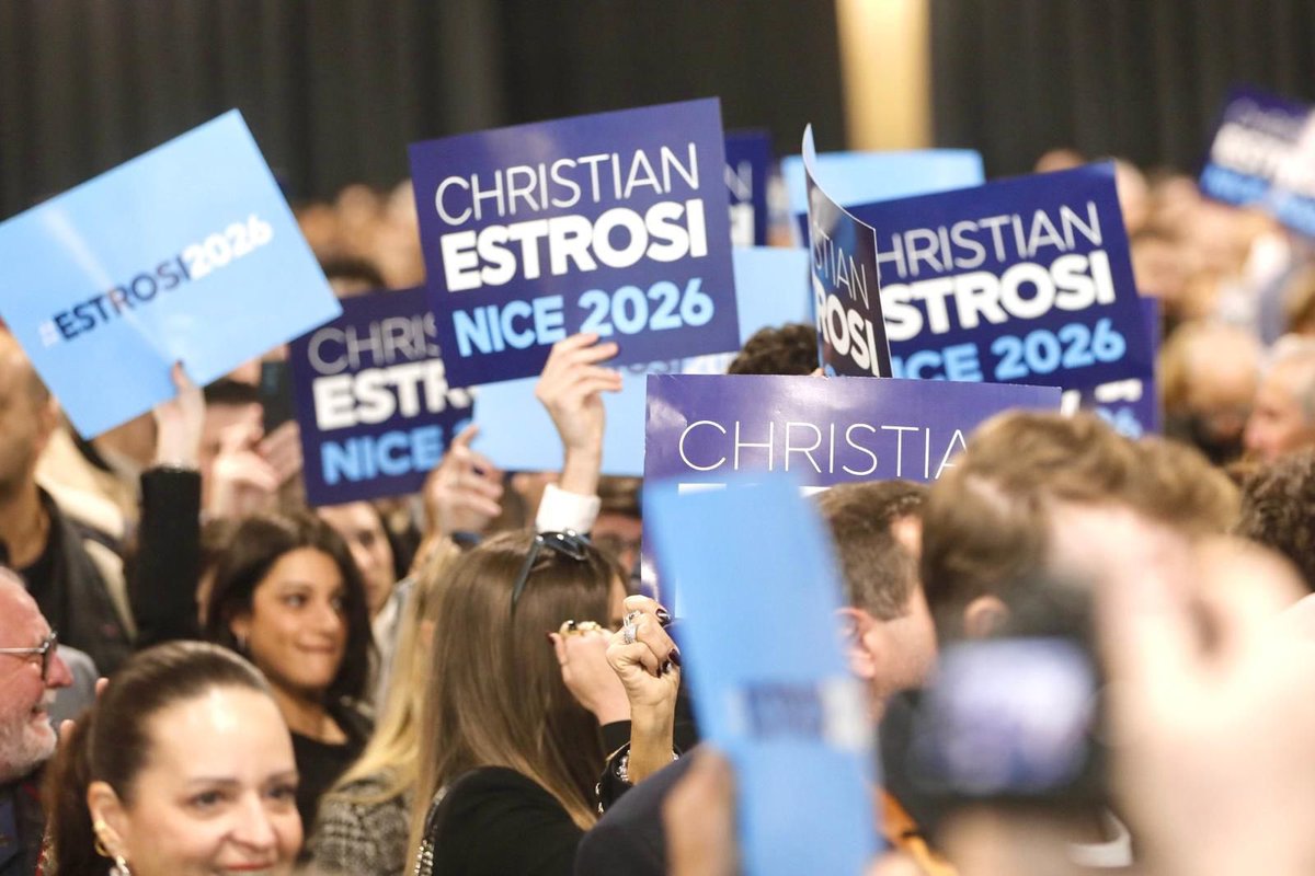 HerveMartinez06's tweet photo. « J’y vais «  c’est les mots de Christian ESTROSI pour lancer la campagne municipale 2026.
Avec toujours plus d’enthousiasme, de dynamisme, de détermination, d’envie et de hargne pour défendre Nice et la faire rayonner. 
#estrosi2026
#municipales2026 https://t.co/GzUsfUTl7a