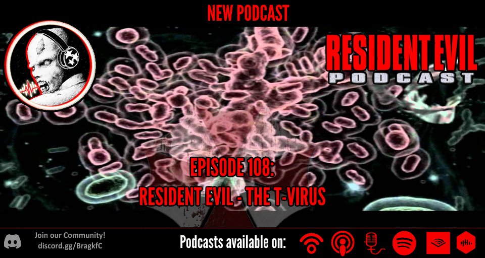 🚨NEW PODCAST🚨

Ep.108 - T-Virus Special is out now!!

The t-virus is what started it all, creating the various zombies and monsters we have all fallen in love with for almost 30 years now. 

Join the REP team as we deep dive on this historic creation ☣️

#residentevilpodcast