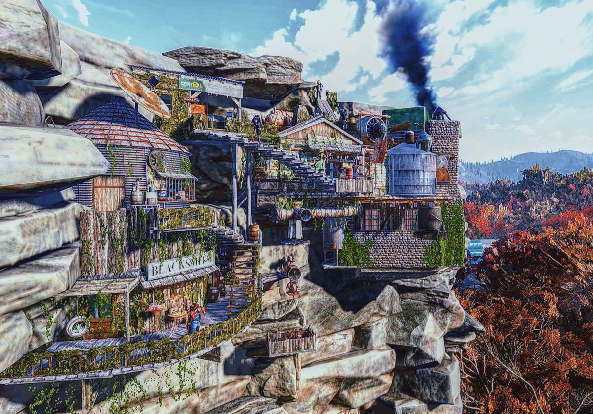 ぼーぼーもじゃもじゃ会🐸

SIMBA <a href="/simba8188/">simba8188</a>  

『断崖に築く開拓村』

空に近いほど、夢も近い！

#Fallout76