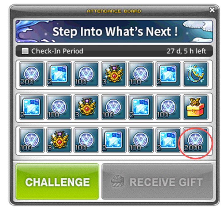 UniverseGuild's tweet image. Step Into What’s Next for MSU
Winter Is approaching to Maple World!
Complete daily missions and check in each day to earn rewards that will help you prepare for the upcoming winter update.
Event Schedule：November 20, 2025 (After Maintenance) ~ December 17, 2025 23:59 (UTC+0)
How…
