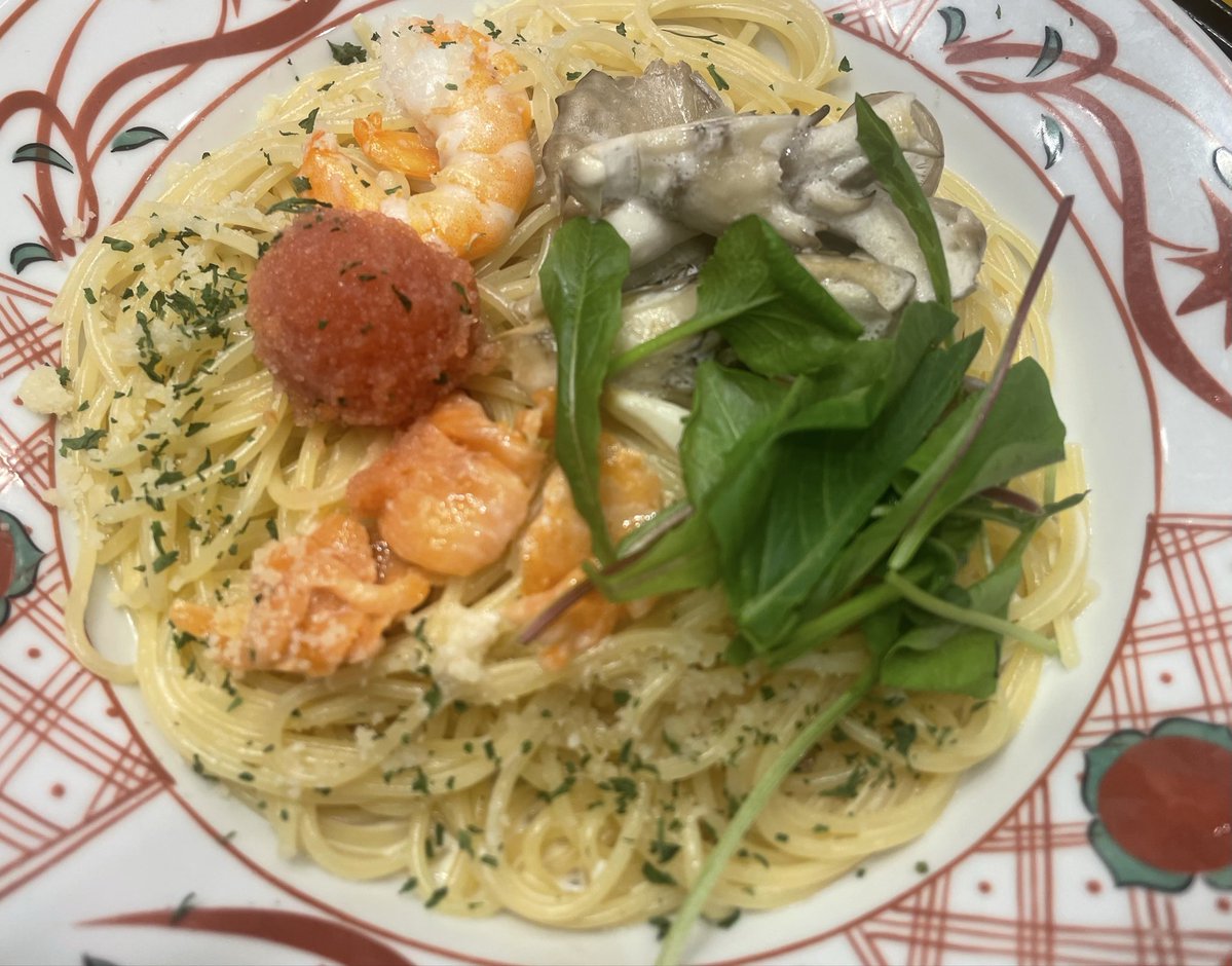 五右衛門のパスタです