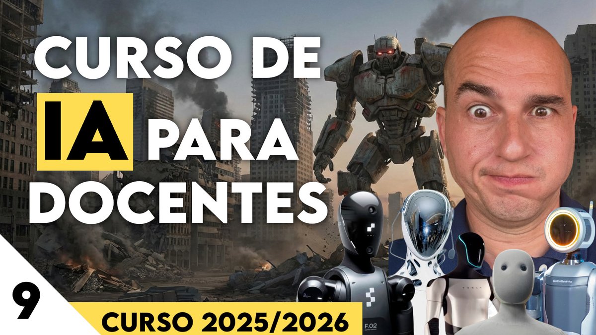 Último video del curso de IA para docentes

youtu.be/hg7Kt0jkCvU