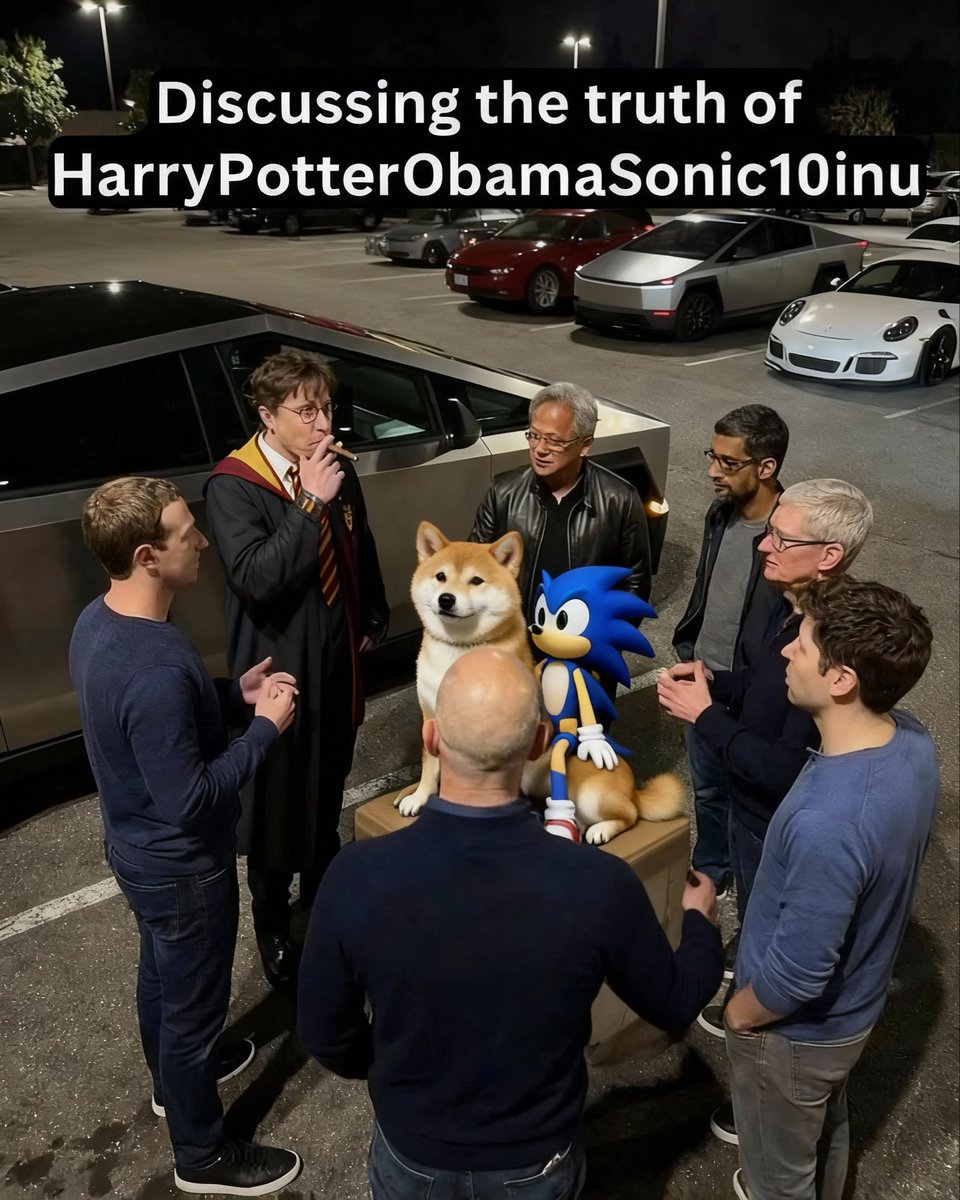 High level meetings are happening as you keep fading the shitcoin of shitcoins. 

Do not be late to the $BITCOIN party. 

#HarryPotterObamaSonic10Inu