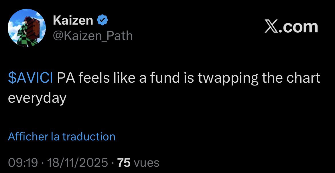 Kaizen_Path's tweet image. Probably several

$AVICI