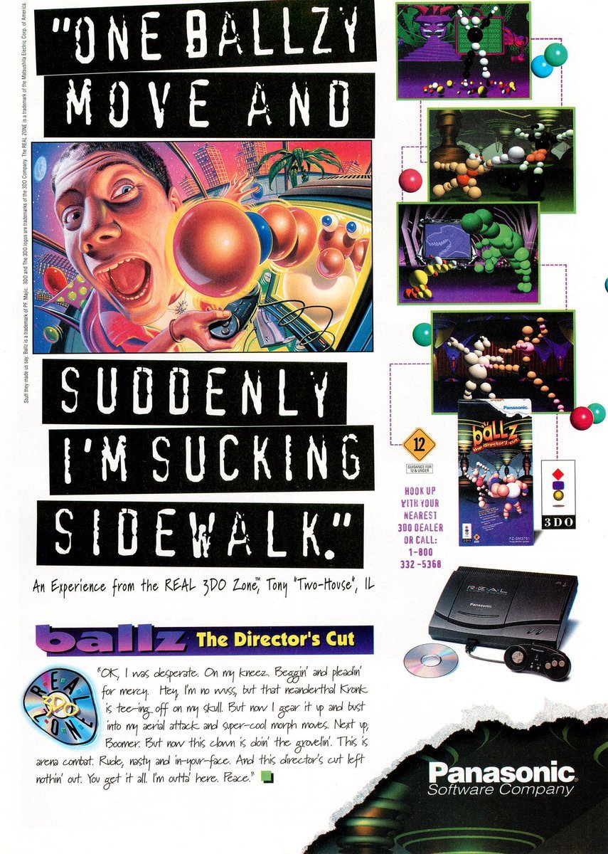 ahl9's tweet image. #Panasonic #3DO #Retrogaming