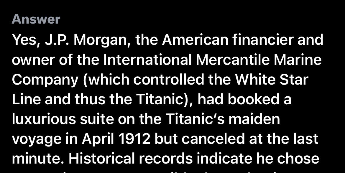 theavenger5_'s tweet image. JP Morgan canceled his Titanic trip at the last minute... similar to how Larry Silverstein stayed home on 9/11. Both collected massive insurance payouts. 

Both belong to the tribe.