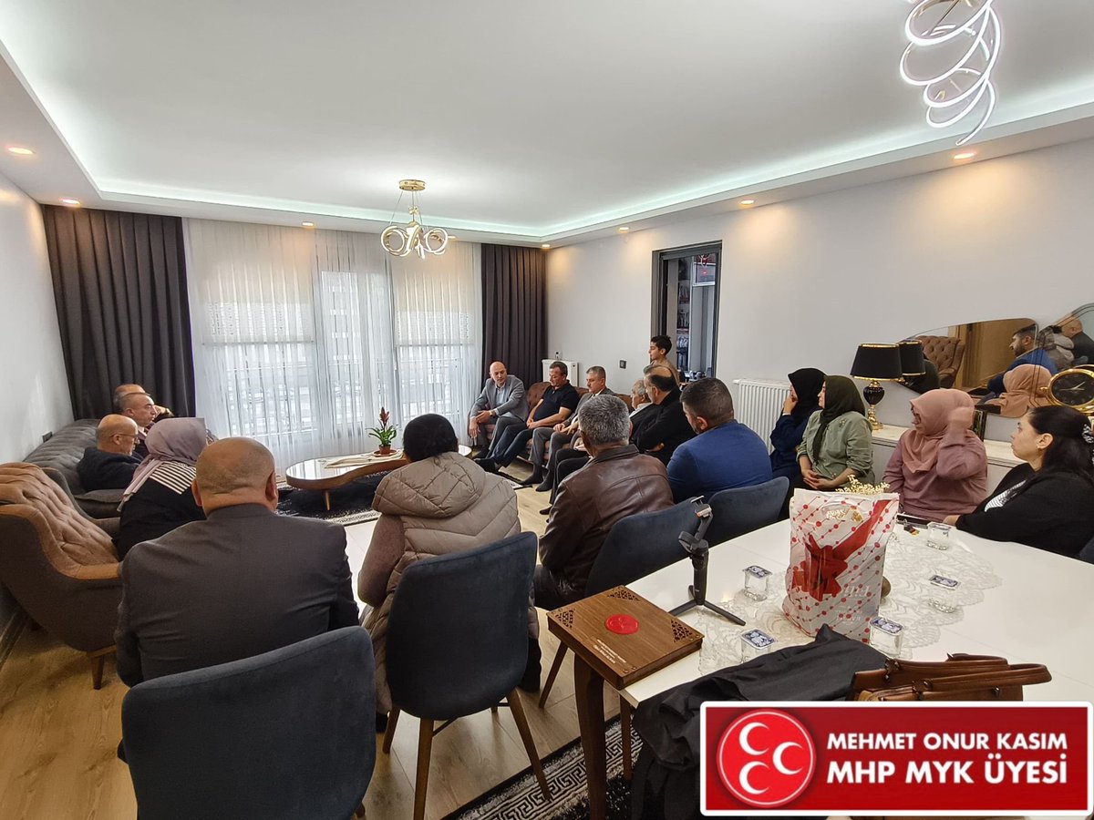 📍Sincan

Genel Başkanımız Sn. Devlet Bahçeli Bey’in emir ve talimatlarıyla, “Derdin Derdimizdir Sohbetleri” kapsamında, Kahraman Gazimiz Sezgin Korkmaz’ın hanesine; 
MHP Ankara İl Bşk. Yrd. Halil Şahingöz, 
İl Yöneticilerimiz, Sincan İlçe  Bşk. Oğuz Nihat Alkan ve İlçe