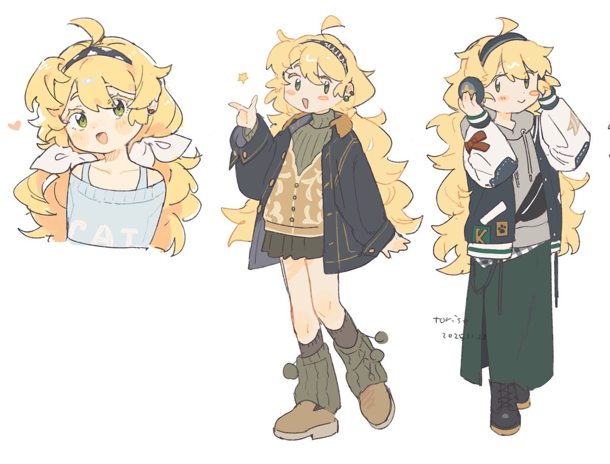 過去のキャラ(うろおぼ絵)