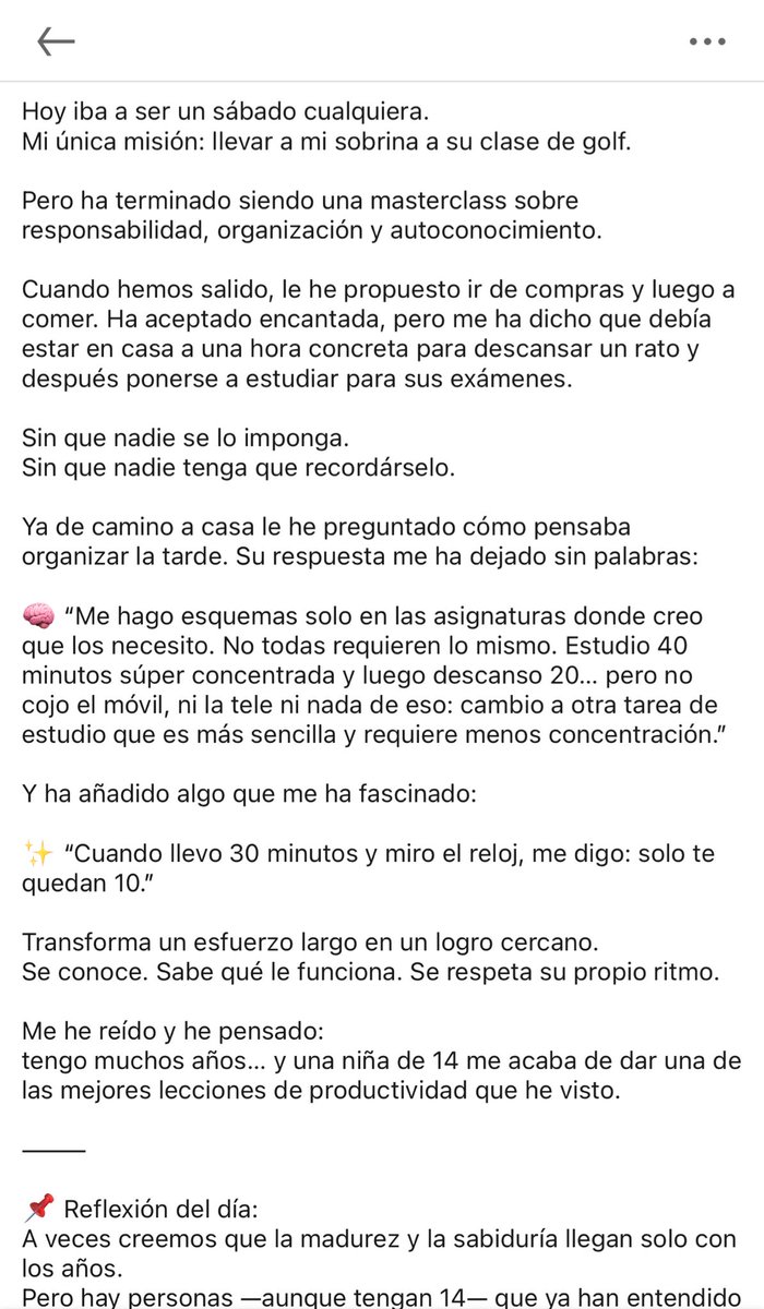 Esto es un post real de alguien en LinkedIn.
La gente de esa red social vive en otra realidad y se camuflan entre el resto de mortales.