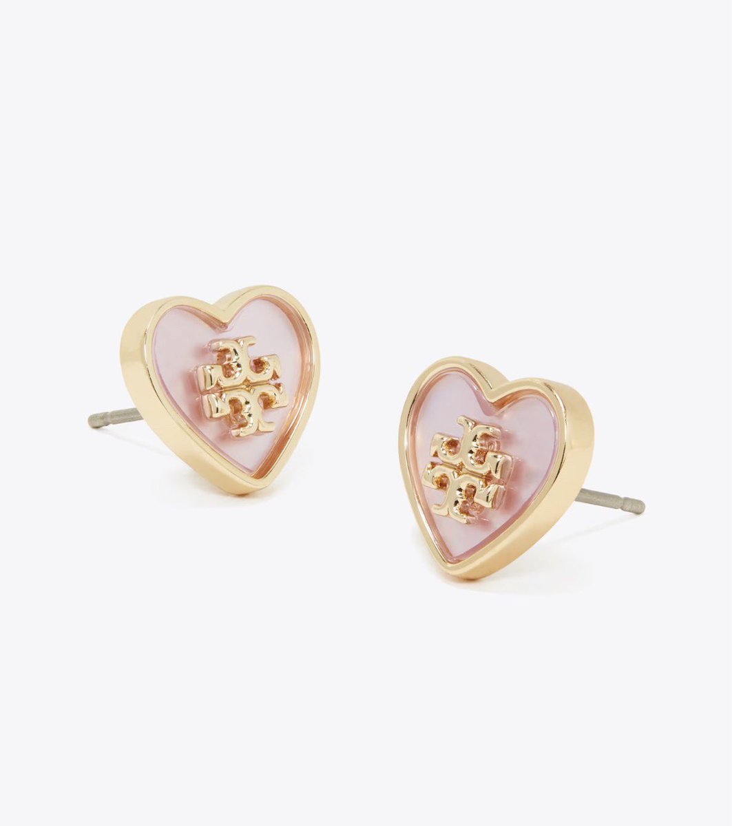 gelatoneii's tweet photo. KIRA HEART STUD EARRINGS
Color:Tory Gold / Pink

💘 ราคา 2,990.- free ems
(มัดจำ 1,000)

สั่งซื้อทาง dm/line https://t.co/MKIMsTLBHW https://t.co/jJJ6DQZAW2