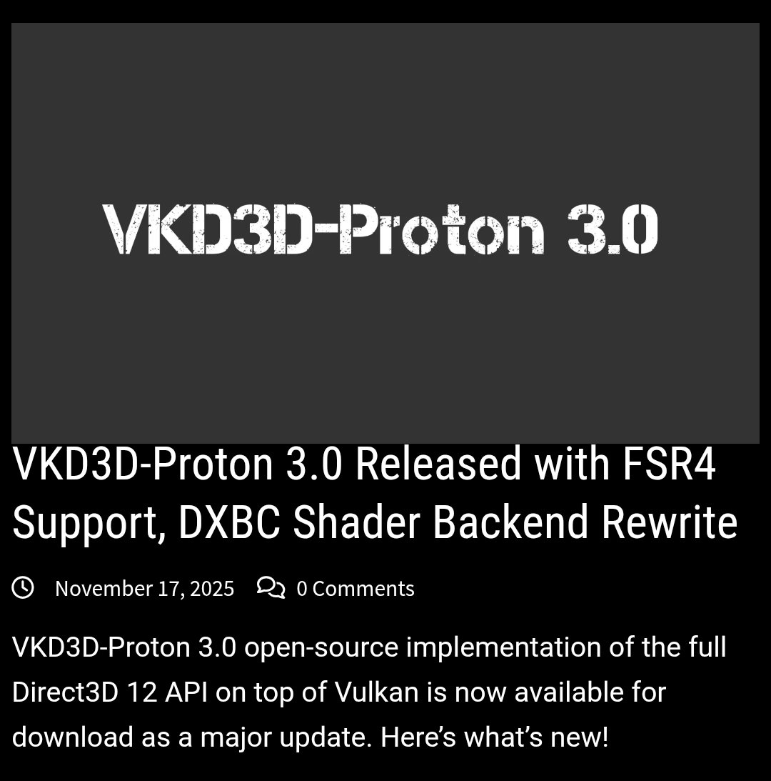 serjsebastian's tweet image. protondb.com
You can check your favorites. Support  is constantly improving with updates.