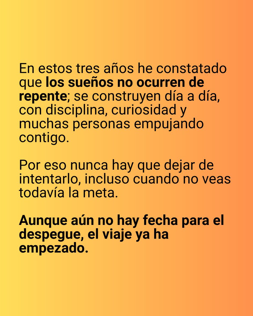 ☄️ Hoy es mi “astroversario”. El 23 de noviembre de 2022 escuché mi nombre en París y mi vida se abrió en dos: el “antes” y el “todo lo que estaba por venir”.

👇