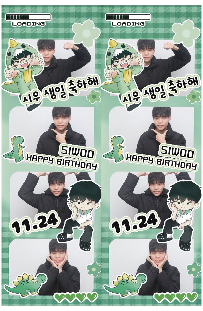 HBD_SIWOO's tweet image. 🦖 𝗦𝗜𝗪𝗢𝗢 𝗕𝗜𝗥𝗧𝗛𝗗𝗔𝗬 𝗖𝗮𝗳𝗲 🦖

📌 11월 23일（12:00-19:00）

🗺️：𝗩𝗜𝗖𝗧𝗢𝗥𝗬 𝗖𝗮𝗳𝗲 ☕️

인생네컷—시우🦖📷

#HAPPY_SIWOO_DAY
#공룡시우의관찰일기
#HAPPY_BIRTHDAY_SIWOO